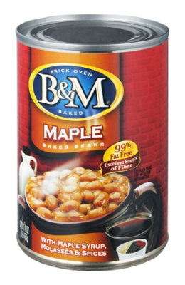 B&m Maple Flavored Baked Beans Canned 16oz - 16 OZ - Image 4