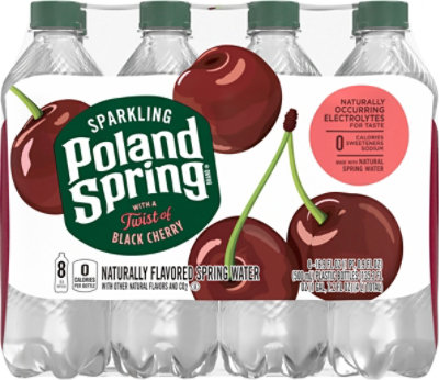 Poland Spring Sparkling Black Cherry - 8-16.9 FZ - Image 6