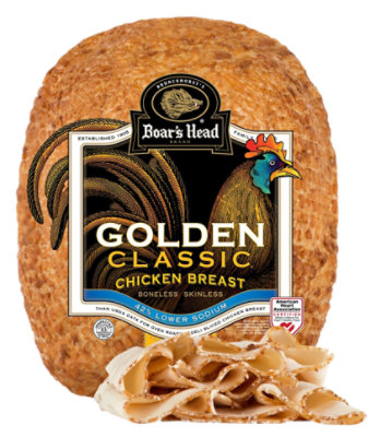 Boar's Head Golden Classic Low Sodium Chicken Breast - Image 1