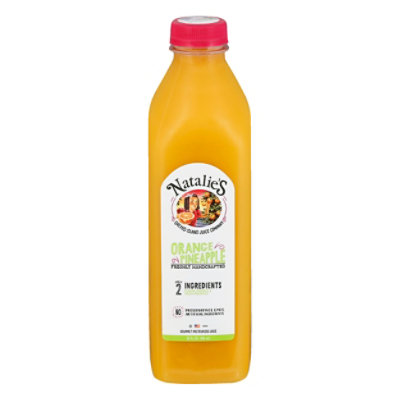 Natalies Orchid Island Juice Company Orange Pineapple Juice - 32 Oz. - Image 3