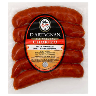 D Artagnan Chorizo Sausage 16 OZ Safeway