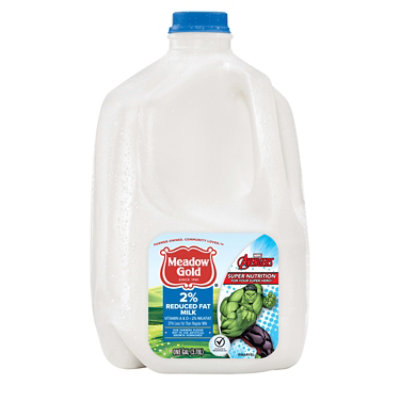 Meadow Gold 2% with Vitamin A and Vitamin D Reduced Fat Milk Bottle - 1 Gallon - Image 1