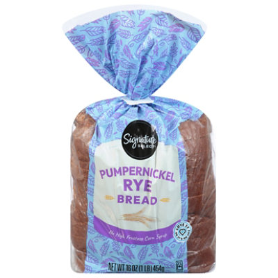 Signature Select Pumpernickel Rye Bread - 16 OZ - Image 3