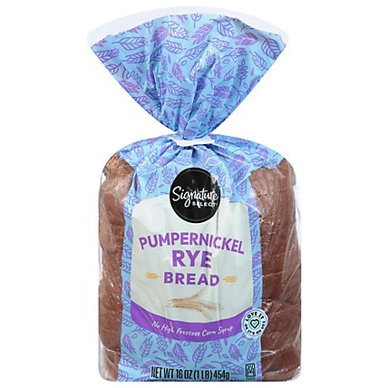 Signature Select Pumpernickel Rye Bread - 16 OZ - Image 2