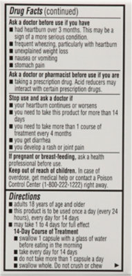 Signature Care Esomeprazole Acid Reducer Mini Cap - 14 CT - Image 4
