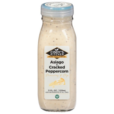 Cindys Kitchen Dressing Asiago & Cracked Peppercorn - 11 OZ - Image 3