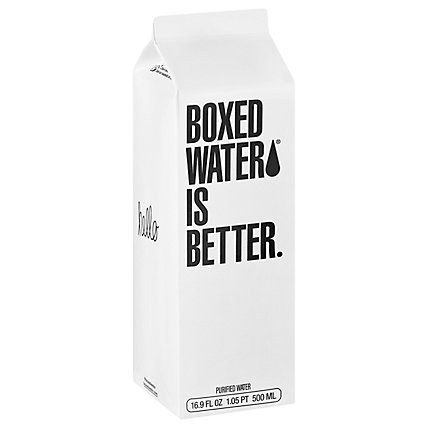 Boxed Water Is Better Purified Water - 16.9 FZ - Image 1