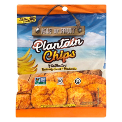 Isle Of Fruit Chips Plantain Sweet - 2.5 Oz - Image 1