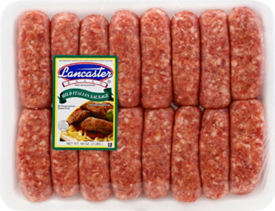 Lancaster Mild Italian Sausage - 48 OZ - Image 2