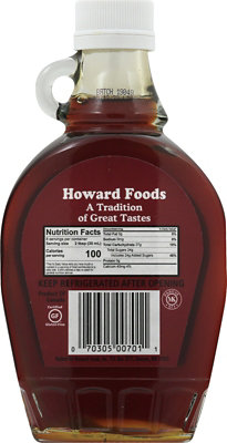 Howards Pure Maple Syrup - 8.5 FZ - Image 6