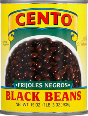 Cento Black Beans - 19 Oz - Image 2