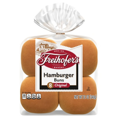 Freihofer's Hamburger Buns - 12 Oz - Albertsons
