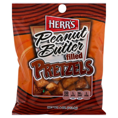 Herrs Peanut Butter Filled Pretzel - 4 OZ - Image 3