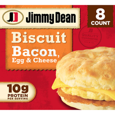 Jimmy Dean Bacon Egg And Cheese Biscuit - 28.8 OZ - Image 1