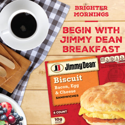 Jimmy Dean Bacon Egg And Cheese Biscuit - 28.8 OZ - Image 3