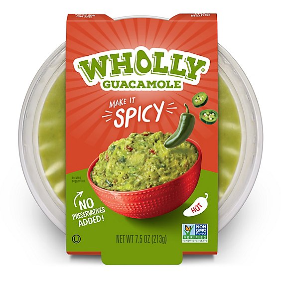 Wholly Guacamole Spicy Bowl - 7.5 OZ
