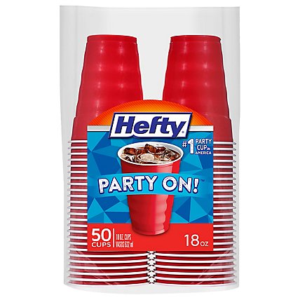 Hefty Cup Grip Easy 18oz - 50 CT - Image 1