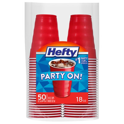 Hefty Cup Grip Easy 18oz - 50 CT - Jewel-Osco