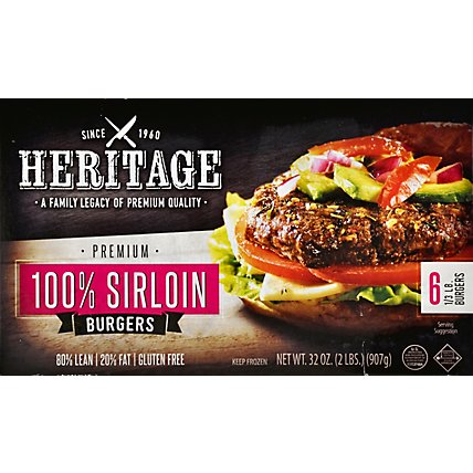 Heritage Sirloin Burger - 2 LB - Image 2