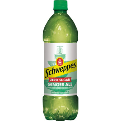 Schweppes Zero Sugar Ginger Ale Soda Bottles - 6-.5 Liter - Image 3