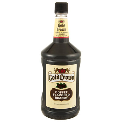 Gold Crown Coffee Flavored Brandy 60 Proof 1.75 Lt Domestic