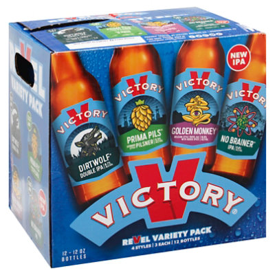 Victory Beer Astd Pack Variety - 12-12 FZ - starmarket