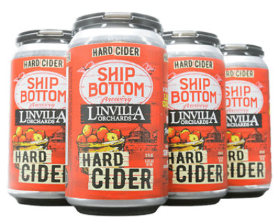UNDER THE COUNTER ／ POOL OF CIDER Ship Bottom Linvilla Orchards Hard Cider In Cans - 6-12 FZ