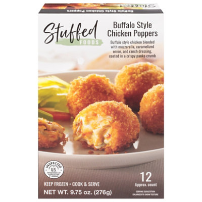 Stuffed Foods Buffalo Style Chicken Poppers - 9.75 OZ - Image 3