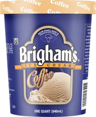 Brigham's Coffee Ice Cream - 1 Quart - Image 6