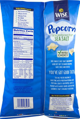 Wise Reg Ready To Eat Popcorn  Bag - 5.5 OZ - Image 2