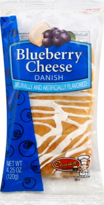 Hub Blueberry Cheese Bear Claw - 4 OZ - Image 2