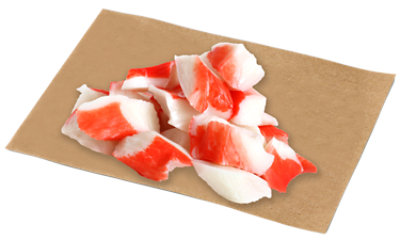 Krab Chunks Imitation Previously Frozen - 1 Lb - Image 1