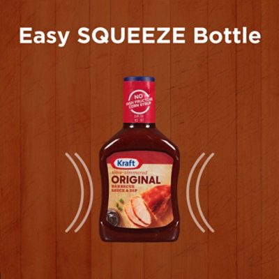 Kraft Original Slow Simmered Barbecue Sauce Family Size Bottle - 28 Oz - Image 5