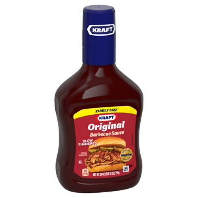 Kraft Original Slow Simmered Barbecue Sauce Family Size Bottle - 28 Oz - Image 7