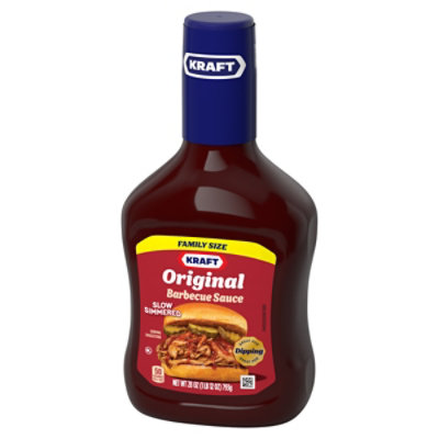 Kraft Original Slow Simmered Barbecue Sauce Family Size Bottle - 28 Oz - Image 8