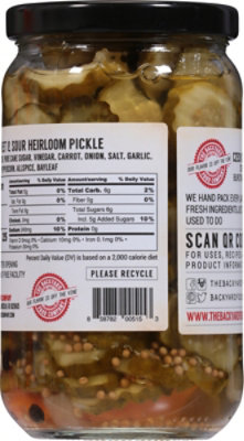 The Backyard Pickle Sweet/sour Cucumber - 16 OZ - Image 6