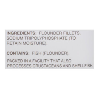 Blue Sea Flounder Fillets - 2 LB - Image 4