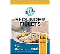 Blue Sea Flounder Fillets - 2 LB