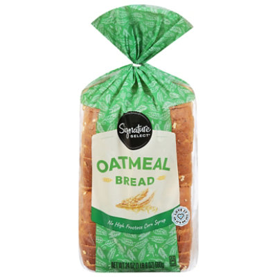 Signature SELECT Premium Oatmeal Bread - 24 OZ - Image 4