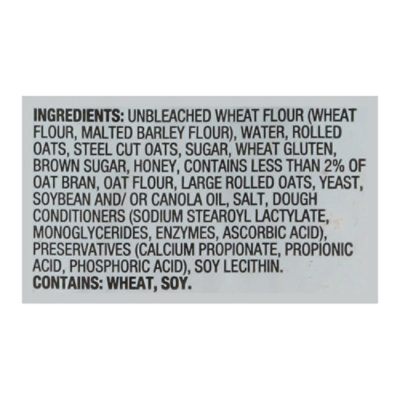 Signature Select Oatmeal Bread - 24 Oz - Image 4