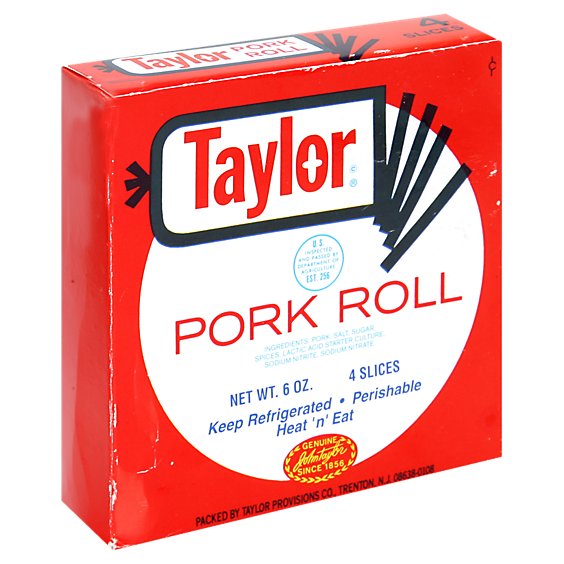 Taylor 4 Slice Pork Roll - 6 OZ