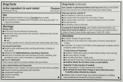 Signature Select/Care Omeprazole Acid Reducer Wild Berry Tab - 42 CT - Image 4