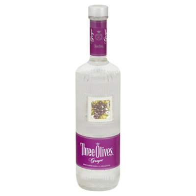 Three Olive Vodka Grape 1 LT Safeway