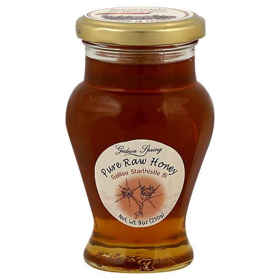 Ein Harod Raw Galilee Starthistle Honey - 9 OZ