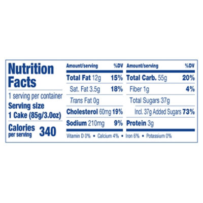Tastykake Jr Snack Cake Lemon - 3 OZ - Image 3
