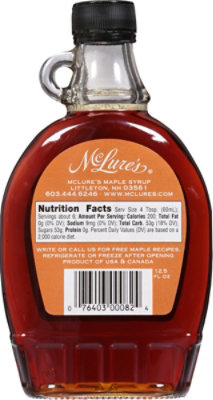 Mclures Maple Syrup - 12.5 FZ - Image 5