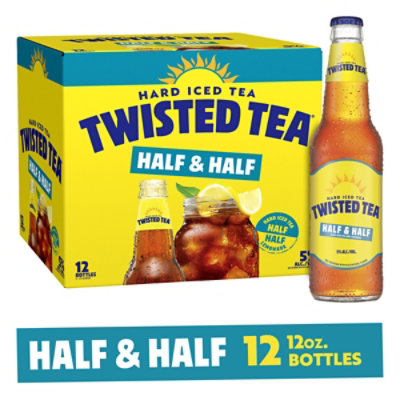Twisted Tea Hard Iced Tea, Half & Half - 12 pack, 12 fl oz cans