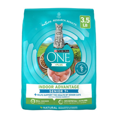 Purina ONE Indoor Advantage Chicken Dry Cat Food - 3.5 Lb - Image 1