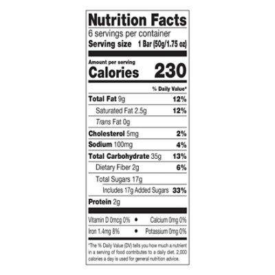 Tastykake Cookie Bar Chocolate Chip - 10.5 OZ - Image 4