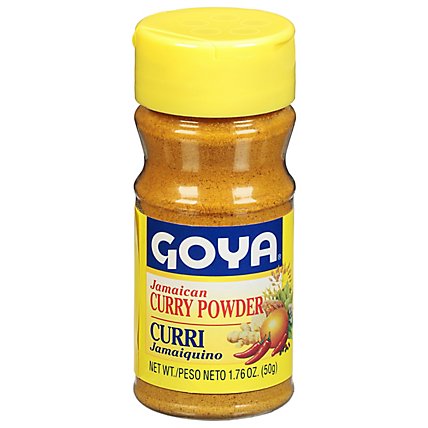 Goya Powder Seasoning Curry Jammaican - 2.5 OZ - Image 1